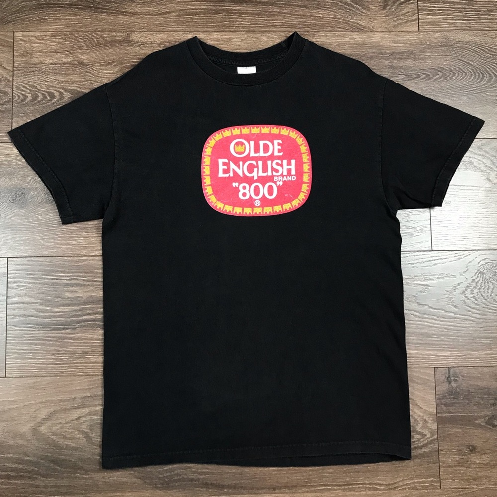 Tennessee River Men’s 2000’s Olde English Brand “800” Malt-Liquor Beer T-Shirt M